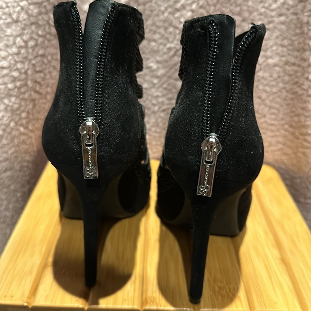 JESSICA SIMPSON Rhinestone Stiletto Bootie Size 7 - Picture 5 of 5